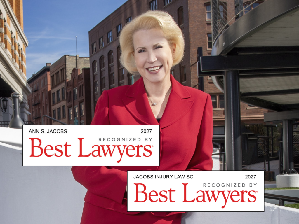 Attorney Ann S. Jacobs (Jacobs Injury Law) selected by Best Lawyers for 2027